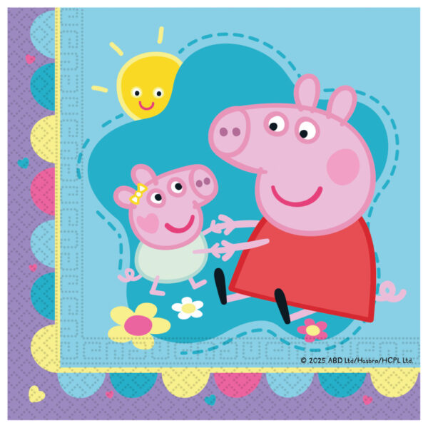 Greta Gris With Love servetter 20-pack 33x33 cm FSC
