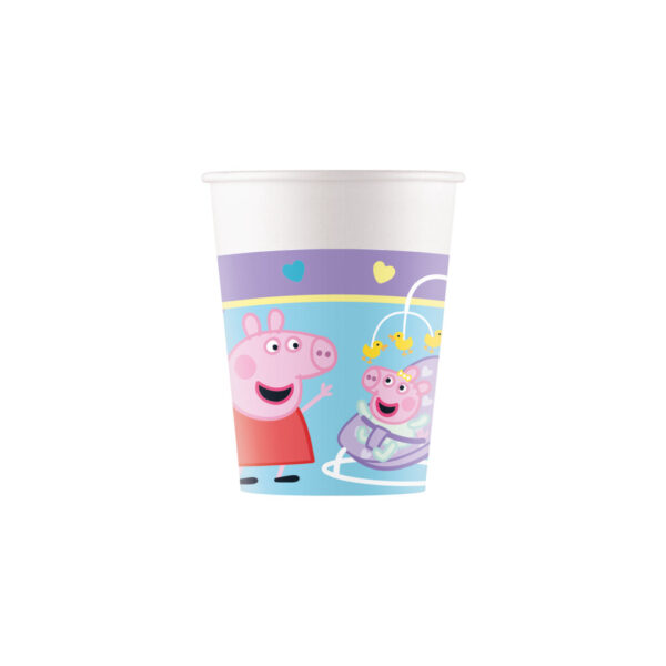 Peppa Pig With Love pappersmuggar 8-pack 200 ml FSC