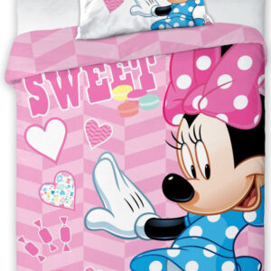 Disney Mimmi Pigg barns påslakanset 100x135 cm, 40x60 cm