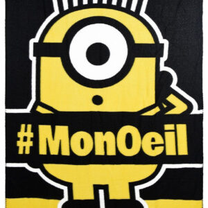 Minions Monoeil fleecefilt 100x150 cm