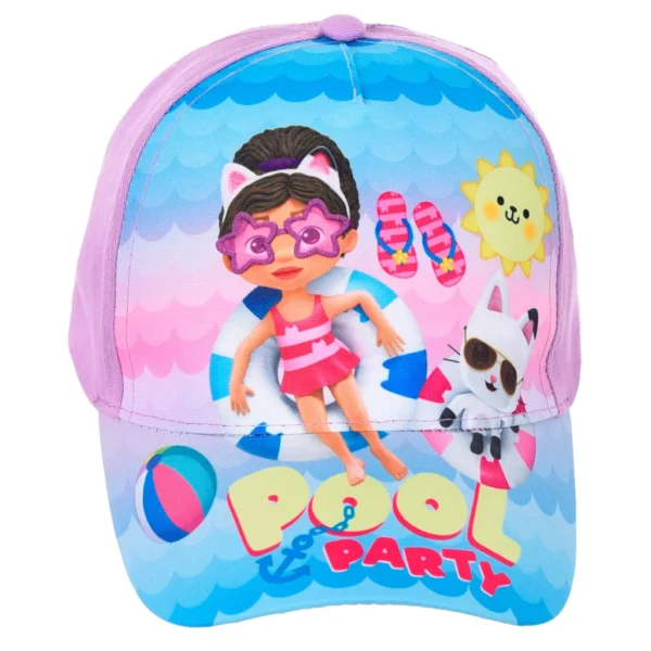 Gabbys Dockskåp Pool Party barnkeps 52 cm - Bild 2