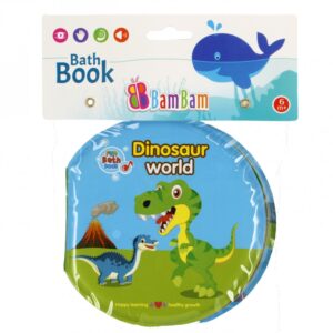 Dinosauriebadbok för baby