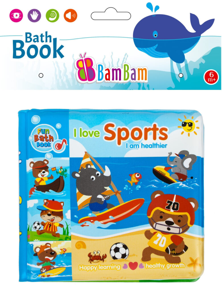 Sport Splashbook babyleksak