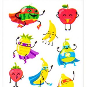 Fruits fruktklistermärke