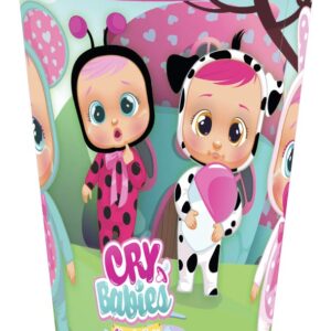Cry Babies mönstrad plastmugg 260 ml