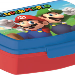 Super Mario Luigi rolig plastlåda för smörgås