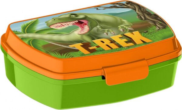 Dinosaur T-Rex rolig smörgåslåda