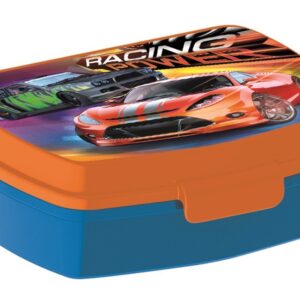 Racing Power rolig plastlåda för smörgåsar
