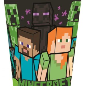 Minecraft mugg i plast 260 ml
