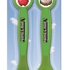 Minecraft plastbestickset - 2 delar