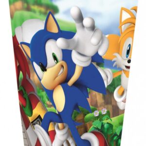 Sonic the Hedgehog plastmugg, 260 ml