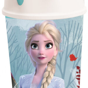 Disney Frozen dryckes- och snacksbehållare 400 ml