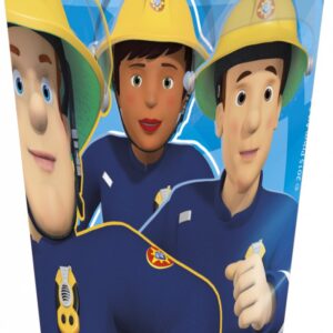 Fireman Sam mugg, plast 260 ml