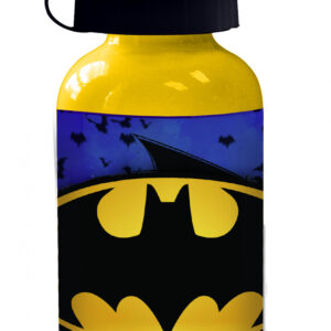 Batman Vattenflaska 400 ml – Aluminiumflaska Svart