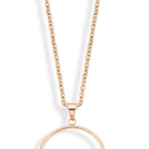 Victoria Rose halsband med roséfärgad ädelsten
