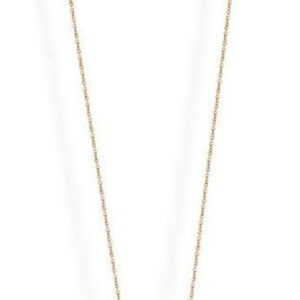 Victoria Rose halsband i roséguld med rosa stenar