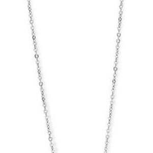Victoria silverhalsband med hjärta