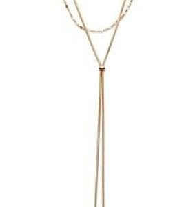 Victoria halsband i roséguld