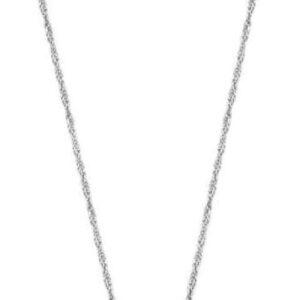 Victoria halsband med silverfärgad sten
