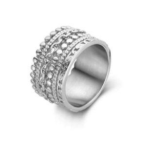 Victoria silverfärgad ring
