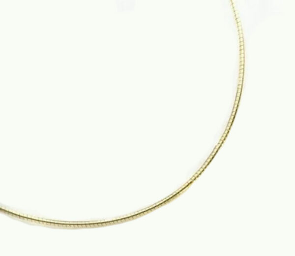 Victoria halsband i guldfärg 42 cm