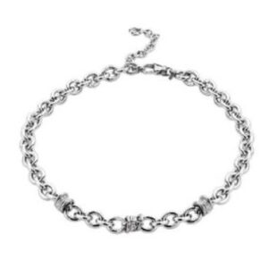 Victoria halsband i silverfärg