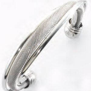 Victoria silver mesh-armband