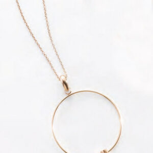 Victoria Rose halsband i roséguld