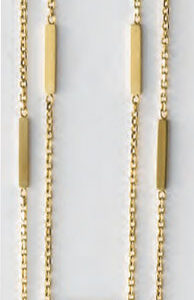 Victoria halsband i guldfärg