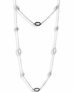 Victoria halsband med silverfärgad sten