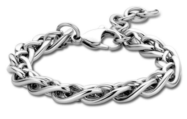 Victoria armband i silverfärg 21 cm