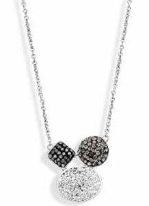 Victoria halsband med silverfärgad sten