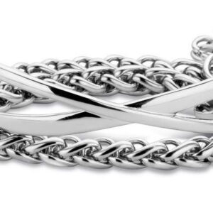 Victoria silverkedjearmband