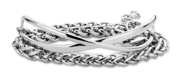 Victoria silverkedjearmband