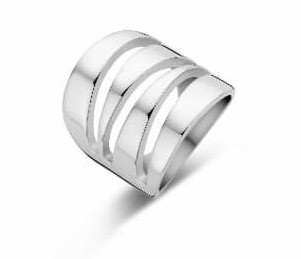 Victoria silverfärgad ring