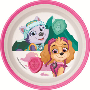 Paw Patrol Superpowers halkfri djup tallrik i mikrostorlek