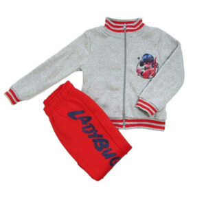 Miraculous Ladybug barnset med joggingdress, 8 år / 128 cm i presentförpackning Klass II
