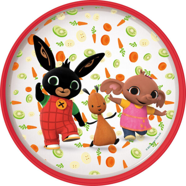 Bing Happy Carrots mikrovågssäker tallrik 19,5 cm