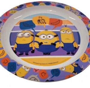 Minions Randig microflat tallrik 22 cm