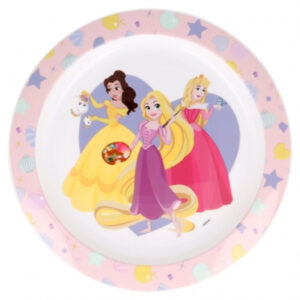 Disney Princess True mikrovågssäker flat tallrik 22 cm