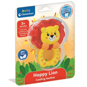 Animals Happy Lion svalkande bitring Clementoni