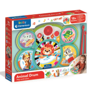 Animals färgglatt babyrumset Clementoni