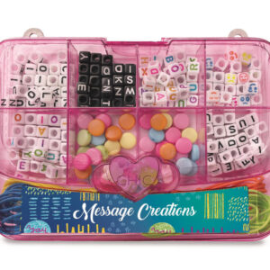 Crazy Chic Message Creations armbandstillverkningsset Clementoni