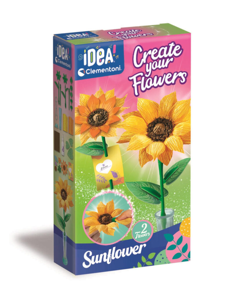 Flower Solrosor 2-delars Skaparkit Clementoni