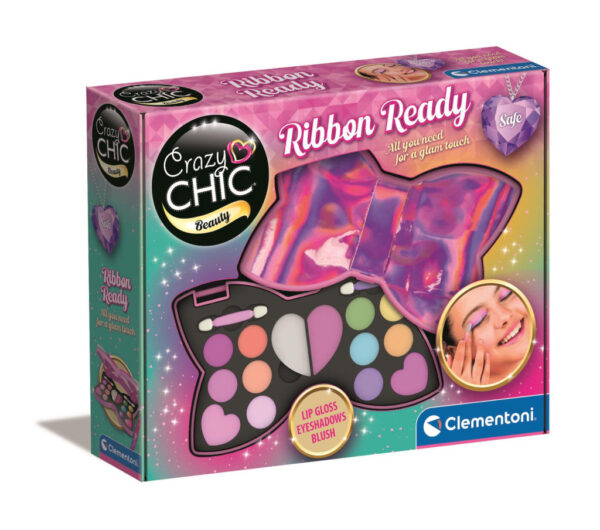 Crazy Chic Bow skönhetsset Clementoni 27x22 cm