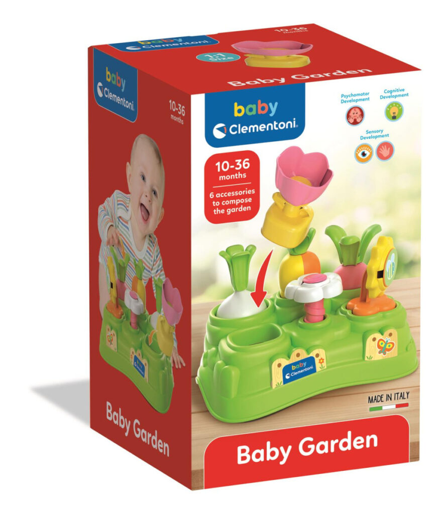 Colour Colorful Garden Baby Toy Clementoni