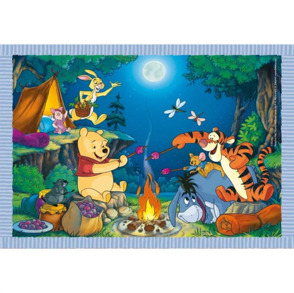 Disney Nalle Puh Fun Days Forever 4-i-1 pussel Clementoni - Bild 5