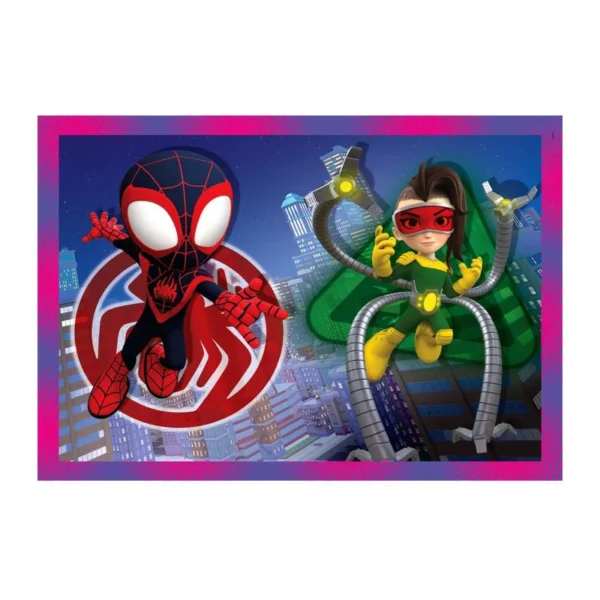 Spindelmannen Spidey 4-i-1 pussel Clementoni - Bild 3