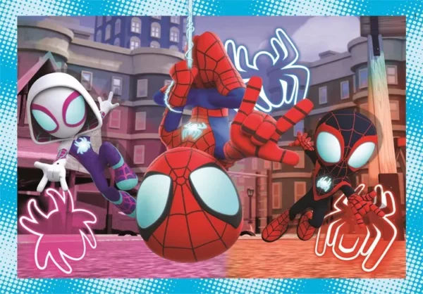 Spindelmannen Spidey 4-i-1 pussel Clementoni - Bild 5