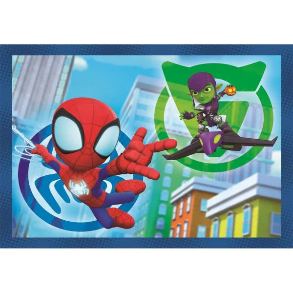 Spindelmannen Spidey 4-i-1 pussel Clementoni - Bild 2